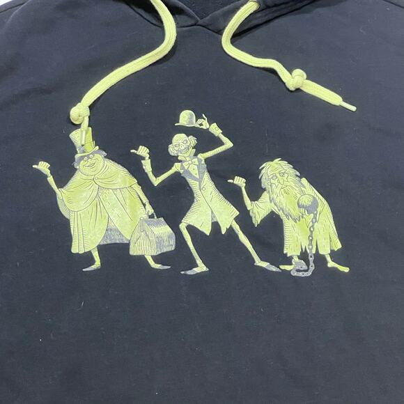 Our Universe x Disney Haunted Mansion Hitchhiking Ghosts Hoodie Sweater XS Glows - Picture 3 of 5